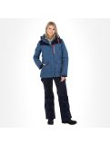 Vignette Icepeak, Clario veste de ski femmes bleu 