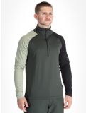 Vignette Icepeak, Clayton pull de ski hommes Dark Olive vert 