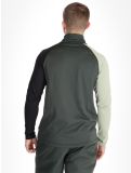 Vignette Icepeak, Clayton pull de ski hommes Dark Olive vert 