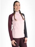 Vignette Icepeak, Clovis pull de ski femmes Baby Pink rose 