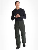 Vignette Icepeak, Connel pantalon de ski hommes Dark Olive vert 