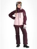 Vignette Icepeak, Curran veste de ski femmes Baby Pink rose 