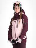 Vignette Icepeak, Curran veste de ski femmes Baby Pink rose 