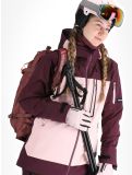 Vignette Icepeak, Curran veste de ski femmes Baby Pink rose 