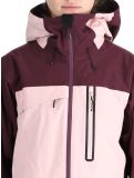 Vignette Icepeak, Curran veste de ski femmes Baby Pink rose 