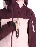 Vignette Icepeak, Curran veste de ski femmes Baby Pink rose 