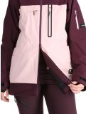 Vignette Icepeak, Curran veste de ski femmes Baby Pink rose 