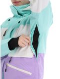 Vignette Icepeak, Curran veste de ski femmes Light Green vert, violet 