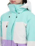 Vignette Icepeak, Curran veste de ski femmes Light Green vert, violet 