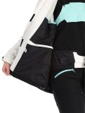 Vignette Icepeak, Curran veste de ski femmes Powder blanc, noir 