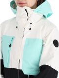 Vignette Icepeak, Curran veste de ski femmes Powder blanc, noir 