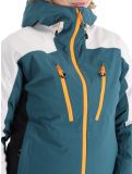 Vignette Icepeak, Deblois veste de ski à coque dure femmes Emerald blanc, vert 