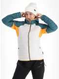 Vignette Icepeak, Dix doudoune femmes Powder blanc, vert 