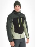 Vignette Icepeak, Durham veste de ski softshell hommes Asparagus vert 