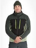 Vignette Icepeak, Durham veste de ski softshell hommes Asparagus vert 