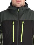 Vignette Icepeak, Durham veste de ski softshell hommes Asparagus vert 