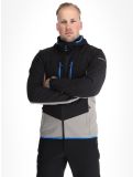 Vignette Icepeak, Durham veste de ski softshell hommes Grey gris 