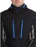 Vignette Icepeak, Durham veste de ski softshell hommes Grey gris 