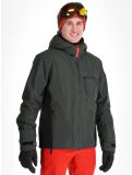 Vignette Icepeak, Easton veste de ski hommes Dark Olive vert 