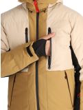 Vignette Icepeak, Edgerton veste de ski hommes Beige beige 