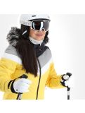 Vignette Icepeak, Electra veste de ski femmes light jaune 