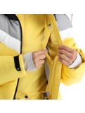 Vignette Icepeak, Electra veste de ski femmes light jaune 