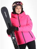 Vignette Icepeak, Electra veste de ski femmes Raspberry rouge 