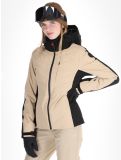 Vignette Icepeak, Eleele veste de ski femmes Beige beige 