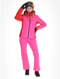 Vignette Icepeak, Eleele veste de ski femmes Raspberry rouge 