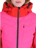 Vignette Icepeak, Eleele veste de ski femmes Raspberry rouge 