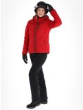 Vignette Icepeak, Elsa veste de ski femmes Burgundy bordeaux 