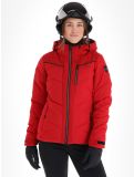 Vignette Icepeak, Elsa veste de ski femmes Burgundy bordeaux 