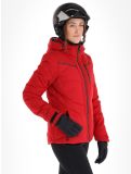 Vignette Icepeak, Elsa veste de ski femmes Burgundy bordeaux 