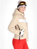 Vignette Icepeak, Elsah veste de ski femmes Beige beige 