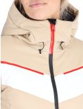 Vignette Icepeak, Elsah veste de ski femmes Beige beige 