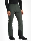 Vignette Icepeak, Erding pantalon de ski en softshell hommes Dark Olive vert 