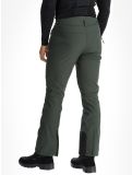 Vignette Icepeak, Erding pantalon de ski en softshell hommes Dark Olive vert 