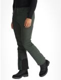 Vignette Icepeak, Erding pantalon de ski en softshell hommes Dark Olive vert 