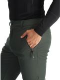 Vignette Icepeak, Erding pantalon de ski en softshell hommes Dark Olive vert 