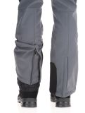 Vignette Icepeak, Erding pantalon de ski en softshell hommes Granite gris 