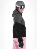 Vignette Icepeak, Faenza veste de ski femmes Black gris, noir 