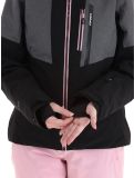 Vignette Icepeak, Faenza veste de ski femmes Black gris, noir 