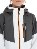 Vignette Icepeak, Faenza veste de ski femmes Optic White blanc, gris 