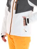 Vignette Icepeak, Faenza veste de ski femmes Optic White blanc, gris 