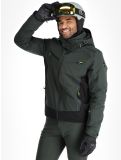 Vignette Icepeak, Farwell veste de ski hommes Dark Olive vert 