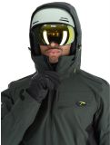 Vignette Icepeak, Farwell veste de ski hommes Dark Olive vert 