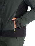 Vignette Icepeak, Farwell veste de ski hommes Dark Olive vert 