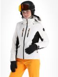 Vignette Icepeak, Fayette veste de ski femmes Optic White blanc 