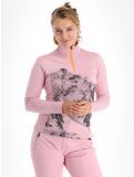 Vignette Icepeak, Fenton pull de ski femmes Lavender rose 