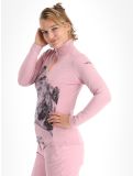 Vignette Icepeak, Fenton pull de ski femmes Lavender rose 